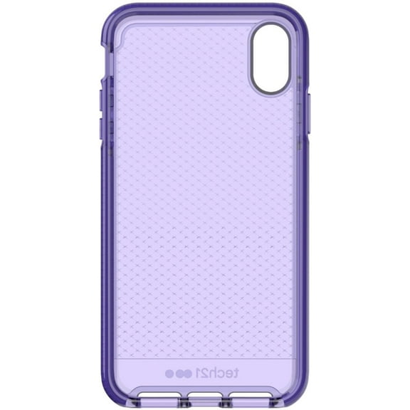 Tech21 iPhone XS Max Evo Check Case - Purple