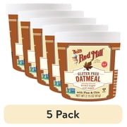 (5 pack) Bob's Red Mill Gluten Free Brown Sugar and Maple Oatmeal Cup with Flax & Chia 2.15 Ounces