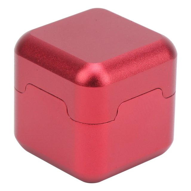 Coffret à Craie, Robuste Porte-Craie en Alliage d'Aluminium, pour Billard Snooker Rouge