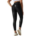 thumbnail image 2 of DuoJiaJ Women Pants Leggings Stretch Waisted Womens High Leather Pleather Pants Women’s Casual Pants, 2 of 5