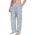 thumbnail image 6 of Logiee Cartoon Animals Print Pajama Pants for Men,Men’s Pajama Bottoms,Mens PJ Pants with Pockets & Button Fly-X-Large, 6 of 6