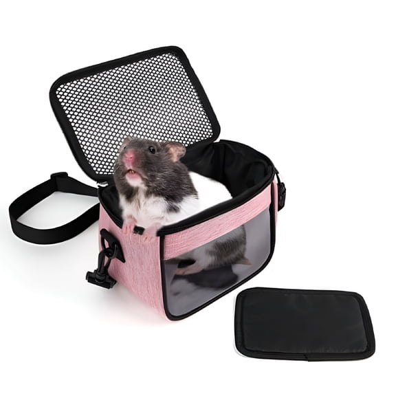 GASTROPOD Small Breathable Pet Carrier with Durable Design, Gray, 10 lb Limit