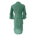 thumbnail image 5 of Ticikt Chiffon layered Open Abaya Cardigan Abayas Dresses for Girls Casual Robe Kimono Islam Clothing,Color:Mint Green,Size:9-10 Years, 5 of 5