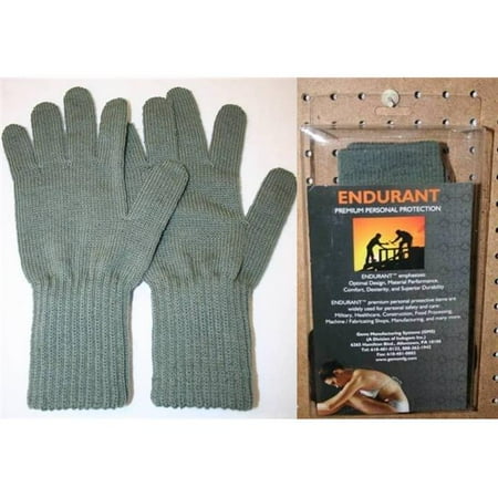 - Gems Manufacturing Systems 924030902 Military Design Cold Weather Seamless Glove Inserts, Camo Green - Small