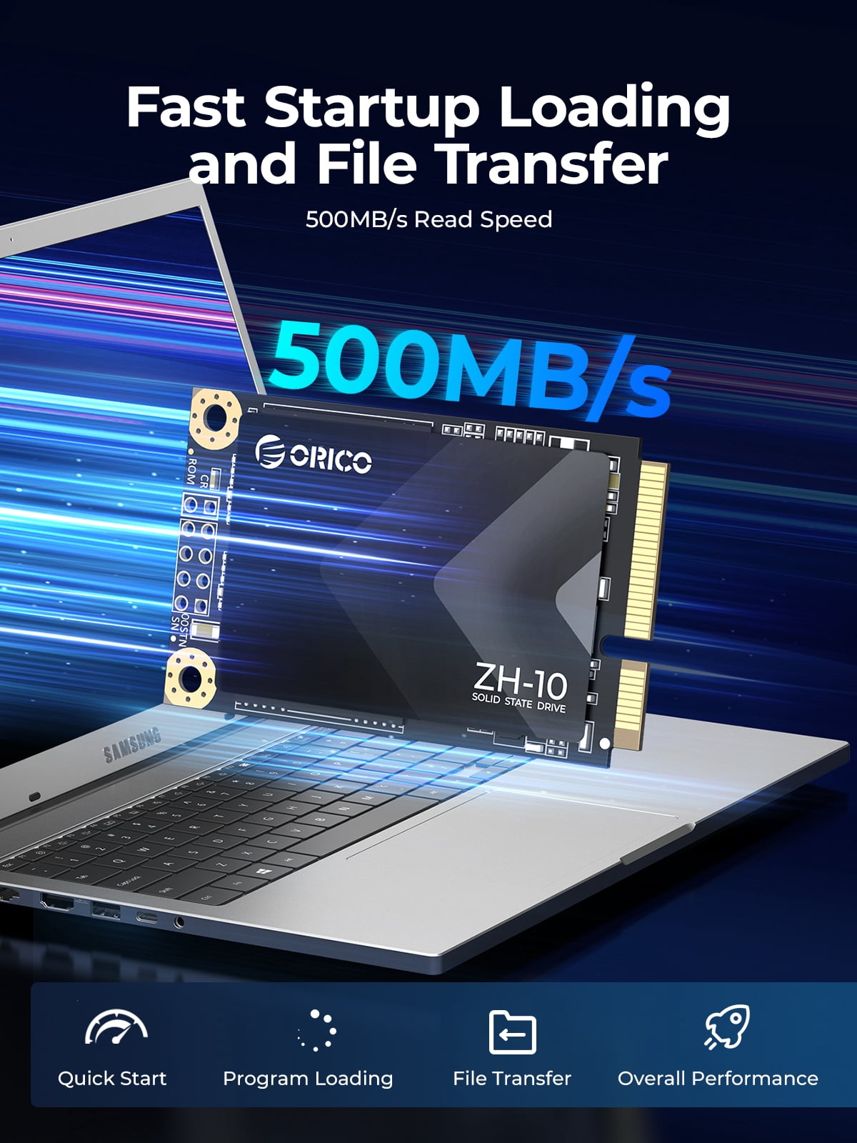 OROICO mSATA SSD Internal SSD SATA III Hard Drive for Desktop Laptop SATA III 5Gb/s