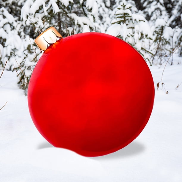 La bola inflable de Navidad 8 colores PVC explota la bola con participaciones para sujetar la bola JShteea El nuevo