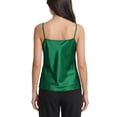 thumbnail image 3 of Deago Women's Silk Satin Camisole Cowl Neck Tank Tops Sleeveless Adjustable Spaghetti Strap Cami Summer Basic Shirt Blouse, 3 of 9