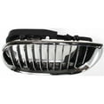 thumbnail image 5 of For BMW 320i/325i/325xi 2002 2003 2004 2005 Grille Driver and Passenger Side | Pair | Sedan/Wagon | Chrome | Replacement For BM1200128, BM1200129 | 51137042961, 51137042962, 5 of 6