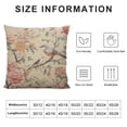 thumbnail image 5 of YINGXI and Throw Pillow Cover,Cushion Case Outdoor Decoration for Sofa Couch Farmhouse 12x12in, 5 of 5
