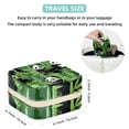 thumbnail image 5 of Panda Travel Portable Square Jewelry Organizer Box - Earring Holder, Ring, Necklace, Bracelet Storage - Suitable for Girls and Women - Jewelry Stand, Jewelry Boxes, 5 of 6