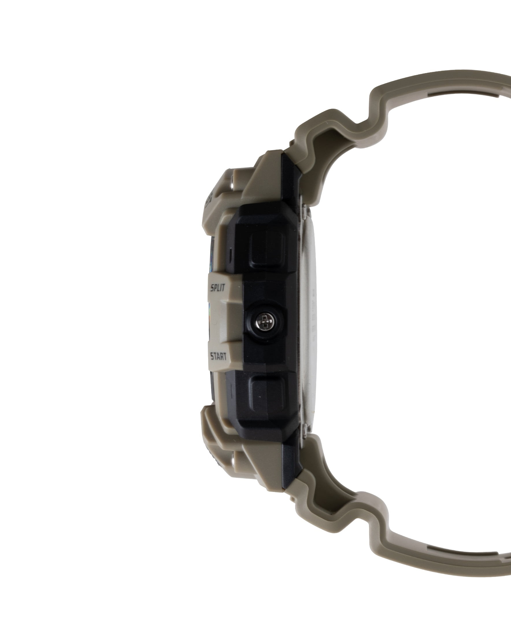 Casio Men's Classic Digital Mud Resistant 100m Khaki Resin Watch TRT110H-5BV