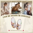 thumbnail image 7 of Yiaed Christmas Gingerbread Cookies Print Slippers Fuzzy Warm Cozy Slippers Non Slip House Slippers For Indoor Outdoor Slippers House Slippers-37/38, 7 of 7
