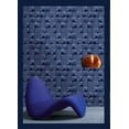 thumbnail image 1 of Blue 3D Blocks Geometric Wallpaper R8072, 1 of 2