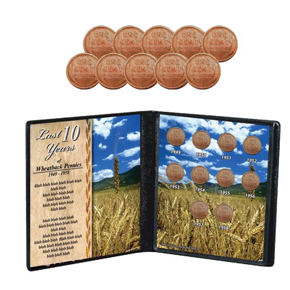 Wheat Ears Pennies - Last 10 Years