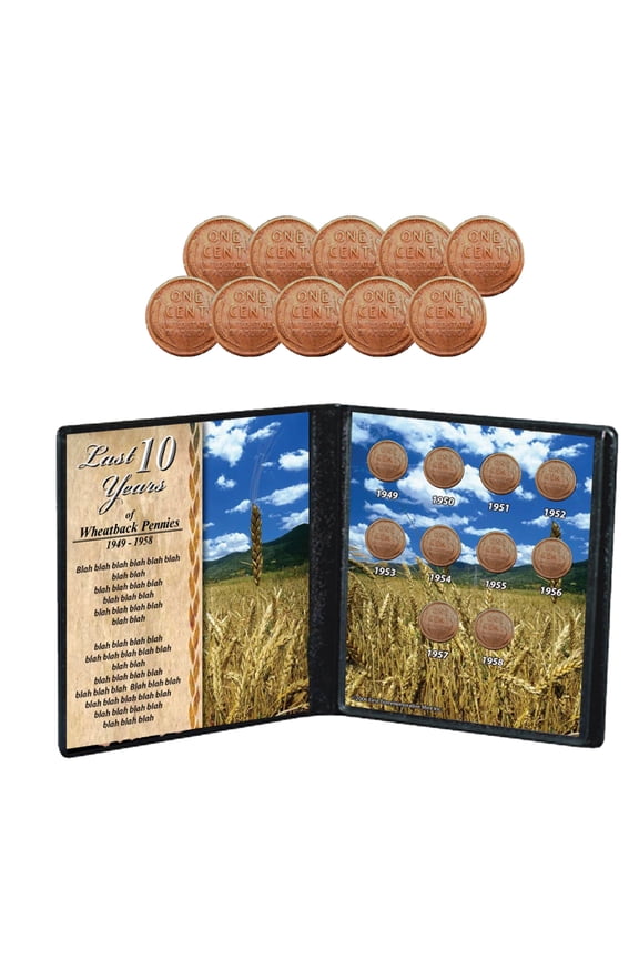 Wheat Ears Pennies - Last 10 Years