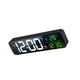 thumbnail image 1 of Advancent Reloj digital Pantalla LED Accesorio de escritorio Comodidad 40 Canciones Despertadores Práctico Dispositivo creativo de tiempo de reproducción Decoración del hogar Negro Advancent HA027187-01, 1 of 6