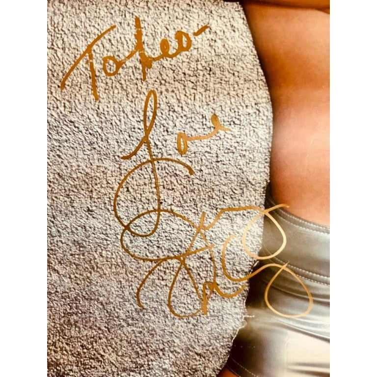 Jenny McCarthy signed vintage 90s sexy 23x35 poster JSA inscribed