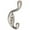 Multicolor, variant on National Hardware Coat/Hat Hook - Heavy Duty Satin Nickel - 1 Piece, Multicolor