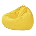 thumbnail image 4 of Asiento acolchado tipo Beanbag, liso elástico, multiescenario con soporte para la espalda, silla reclinable acolchada, sofá pequeño para sala de estar D, 4 of 8
