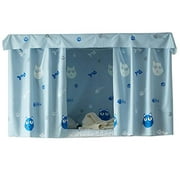 FANCY PUMPKIN Simple Dormitory Bunk Bed Curtains Dustproof Bedroom Curtains Shading Cloth, C-15