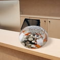 Ranslucent Glass YUYUETIME Small Round Glass Fish Bowl for Tabletop Decoration with ...