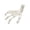 A002- Style B, variant on Halloween Skeleton Hand Decoration with 3.5 Inch Plastic Design, Spooky Table Decor for Party, Creepy Room Decor
