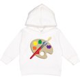 thumbnail image 2 of Inktastic Artist Palette and Brush Toddler Hoodie, 2 of 4