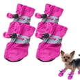 thumbnail image 2 of 4pack Dog Waterproof Boots Non-Slip Outdoor Shoes for Dogs and Puppies Protective PawCoverings for Hiking Running and All-Weather Use, 2 of 9