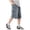 Blue, variant on VUHXZWAF Boys Denim Shorts Elastic Waist Summer Half Pants Stretchy Cargo Jean with Pockets Size 11-12 Years