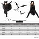 thumbnail image 5 of Disfraz de murciélago para carnaval infantil, capa de murciélago con capa y guantes, disfraz de vampiro, disfraces de cosplay, disfraces de carnaval para niñas y niños de 3 a 13 años., 5 of 5