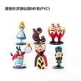 thumbnail image 2 of Disney Alicia en el país de las maravillas 6 piezas/set dibujos animados Anime figuras de acción juguetes PVC modelo coleccionable muñecas decoración regalos, 2 of 4