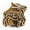 Brown-14, variant on Paisley Pattern Wooden Fabric Stamp Hand Carved Painting Block Printing Art