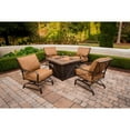 thumbnail image 3 of Summer Nights 5-Piece Fire Pit Lounge Set, 3 of 11