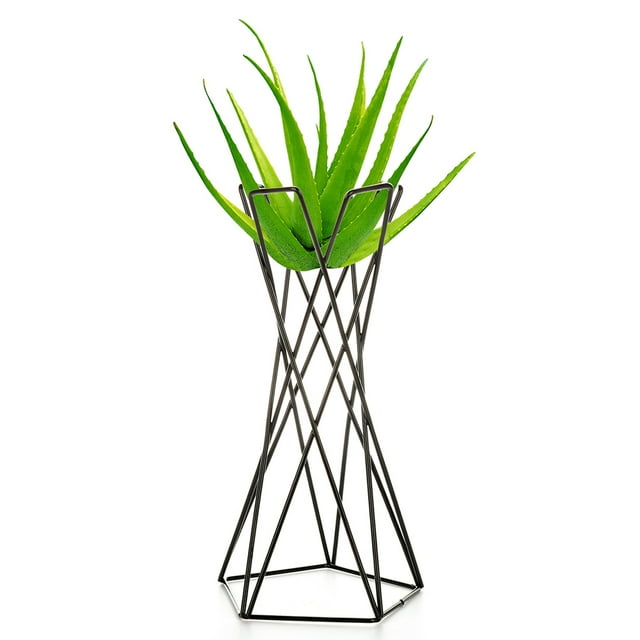 Tabletop Metal Air Plant Holders Stands Plant Containers Flower Racks;Tabletop Metal Air Plant Holders Stands Plant Containers Flower Racks,Black,15CM