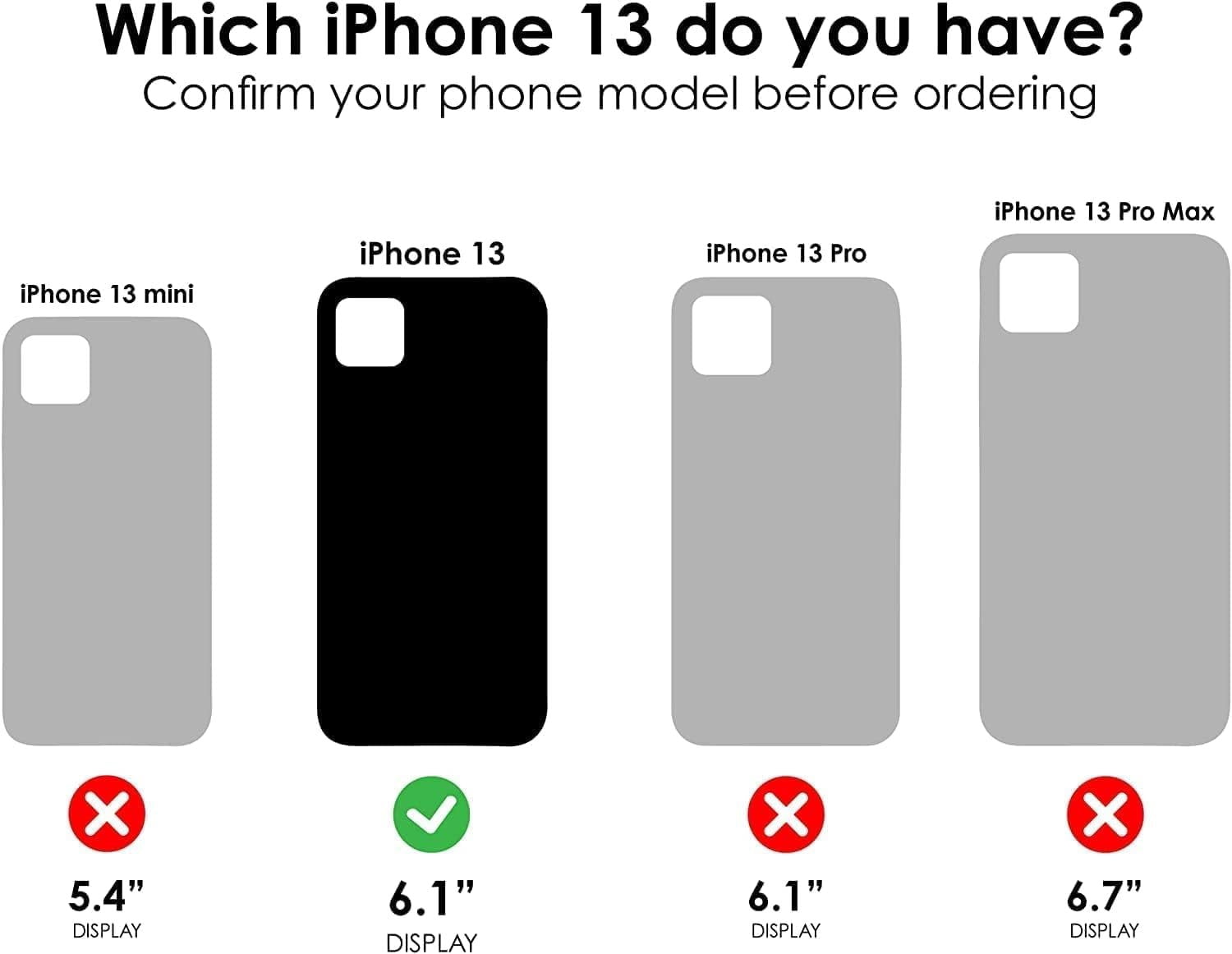 OtterBox Symmetry Series Case for iPhone 13 Only - Non Retail Packaging - Spot On