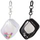 thumbnail image 4 of Clear Zipper Doll Pouch with Keychain Mini Figurine Display Bag for Collectibles, Transparent Storage Case for Dolls & Figures, Stylish Handbag for, 4 of 5