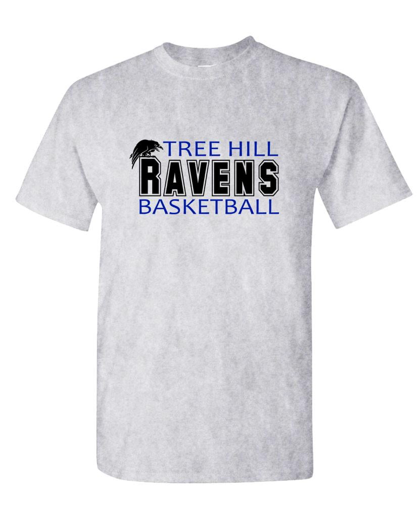 Tree Hill Ravens Basketball -Long Sleeve - Ash