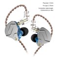 thumbnail image 4 of KZ ZSN Pro WiRojo Jack de 3.5 mm en auriculares con orejas con micrófono Hifi Sport Auriculares Híbridos Auriculares Música para teléfonos celulares Azul Regular Inevent EL022597-05B, 4 of 7