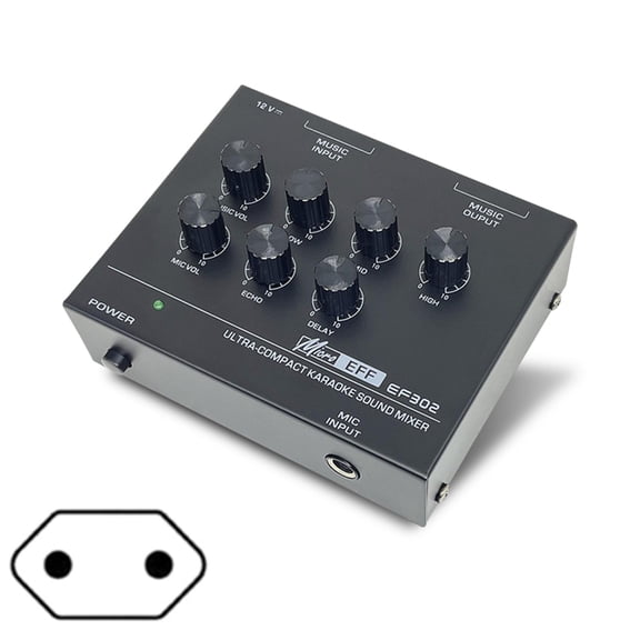 Sound Mixer With Builts In Equalizers for Precise Live Performances Tuning Mixer High Middle Low Tone Control
