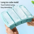 thumbnail image 4 of Boreal Craft Ice Trays 1oz 4 Grid Long Silicone Ice Tray With Lid Reusable Ice Maker For Juice Drinks Coffee, 4 of 7