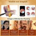 thumbnail image 7 of NIUTA Ear Wax Removal Kit with Camera, 1296P HD Ear Wax Removal Tool Camera with 6 LED Lights, Wireless Ear Cleaner Otoscope, Ear Wax Camera with 8 Ear Picks, Ear Cleaning Kit for iPhone, iPad, 7 of 7
