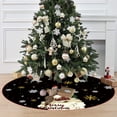 thumbnail image 4 of Christmas Tree Skirt Christmas Classic Elements Christmas Decoration Gorgeous Xmas Party Ornaments Holiday Decoration Accessory, 4 of 5