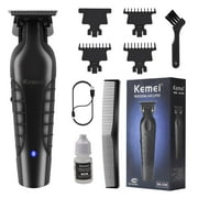 Hair Trimmer,KEMEI 2299 Professional Hair Clippers for Men Cord/Cordless Hair Cutting Kits,Zero Gapped Trimmers,T Blade Barber Clippers with USB Rechargeable