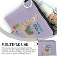 thumbnail image 4 of braveheart Change Purse Thickened Lining Multipurpose Cards Storage Zipper Coins Bag Portable Pouches Cartoon Style Purses, 4 of 6