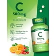 thumbnail image 5 of Vitamin C with Rose Hips 500 mg | 110 Tablets | Vegan, Non-GMO, Gluten Free | by Nature's Truth, 5 of 7