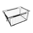thumbnail image 3 of Zxpjkyu Foldable Storage Basket Drain Basket Multifunction Table Accessories for Camping black, 3 of 9