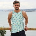 thumbnail image 6 of Hirioo Sea Turtle for Men's Workout Tank Top Sleeveless Shirts Quick Dry for Men-Large, 6 of 7