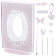 thumbnail image 4 of Photocard Holder Stand Acrylic Picture Frame Card Display Stand Photo Card Decor, 4 of 8