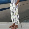 thumbnail image 2 of Bjutir Summer Pants For Women Spring Summer Fashion Casual Printed Trousers Pocket Casual Pants S, 2 of 4