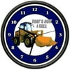 FRONT END LOADER Wall Clock construction attachments tractor farming gag gift